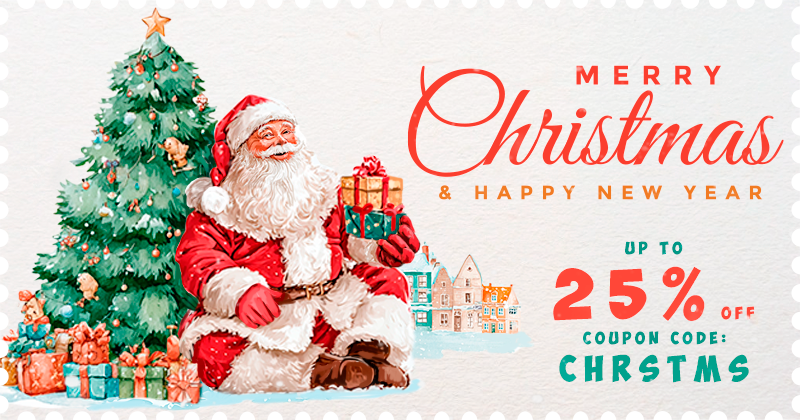 MERRY CHRISTMAS AND A HAPPY NEW YEAR!